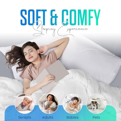 Linens World 200 Thread Count 100% Egyptian Cotton Duvet Quilt Cover Set with Pillowcases - Soft, Breathable & Easy Maintenance (White, Single) - Image 6