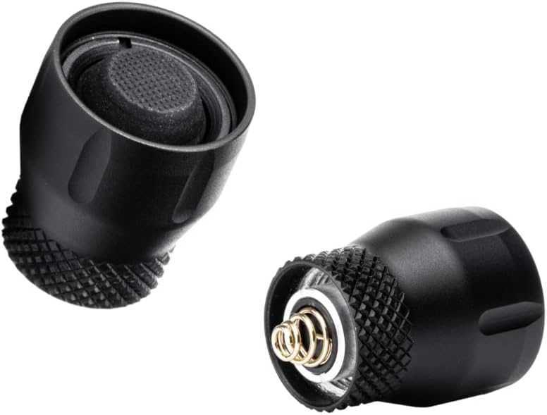 Z-BOLT® Clicky Style Tailcap for SF Weapon Lights & Blazer LEP & LED 18350/18650 Light Bodies - Black Finish (SF Z68 Equivalent)