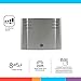 GE home electrical Wireless Doorbell Kit, Battery Operated Receiver, 1 Push Buttons Door Bell, 8 Melodies Doorbell Chime, 4 Volume Levels, Classroom Doorbell, 150 Ft Range, Satin Nickel, 19303