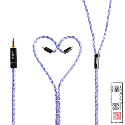 cooyin ���P�[�u�� A2DC 2.5mm �P������+�⃁�b�L�P������ 8�c �A�b�v�O���[�h�P�[�u�� �o�����X�P�[�u�� PVC�O�� hifi���� �I�[�f�B�I E40�EE70�ELS50IS�ELS70IS�ELS200IS�ELS300IS�ECKR100IS��