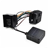 【Amplia entrada de voltaje】: con una amplia gama de entrada de voltaje (5-12V), este adaptador de cable puede adaptarse a diferentes entornos de uso. Disfruta de audio inalámbrico en tu coche sin ningún problema.