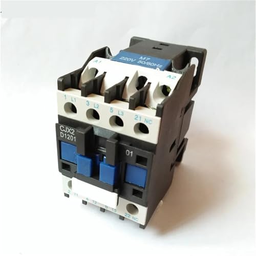 Contacteur CA CJX2-1201 220V triphasé 3 pôles NO 7.5kW pour commande moteur - 2