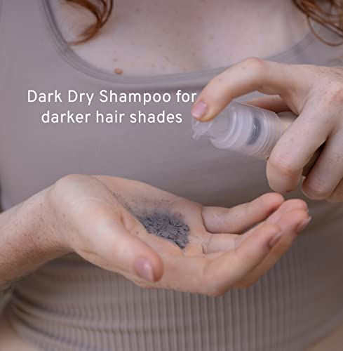 Captain Blankenship Refresh Dry Shampoo Powder For Light Brown To Dark Hair, Absorbs Oil And Boosts Volume, All Natural, Cruelty Free, Beach Rose Scent, Non-Aerosol, 1.2 Oz Powder Sprayer In Aluminum Bottle #TOP4