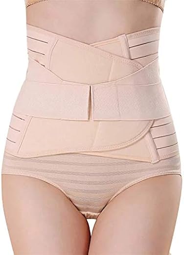 PLUMBURY® Postpartum Post Pregnancy Recovery Waist Trimmer Tummy Control Shapewear Belt, Free Size