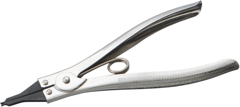 SUPERTOOL CS0A Snap Ring Pliers for Shafts Straight Nails