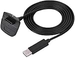 Charging Cable, Controller USB, Black USB for 360(Black)