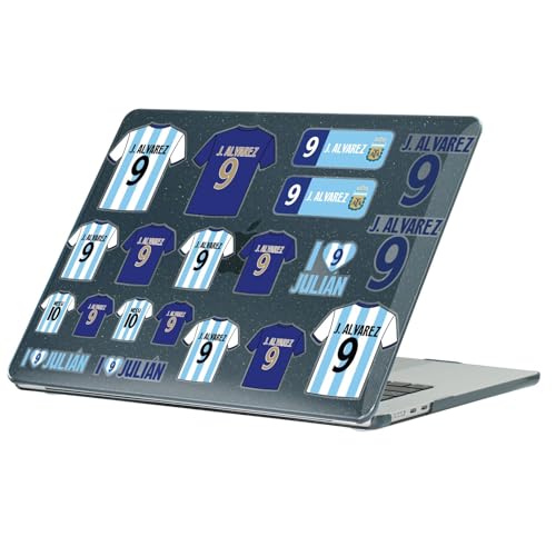 Coque MacBook Air 13.6 Argentine Lautaro Martínez pour travailler au café avec style
