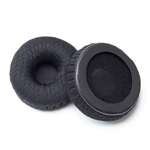Almohadillas de espuma premium compatibles con Koss Porta Pro PP KSC35 KSC75 KSC55 (Negro completo) miniatura 2