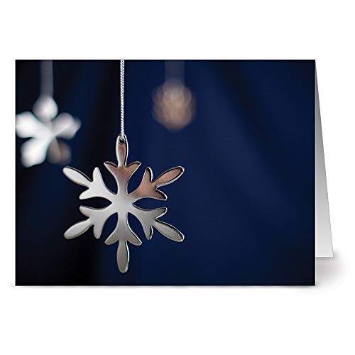 Note Card Cafe Christmas Card Assortment With Red Envelopes | 72 Pack | Winter Greetings | Blank Inside, Glossy Finish | Set For Holidays, Winter, Gifts, Presents, Secret Santa, Work Parties #TOP1