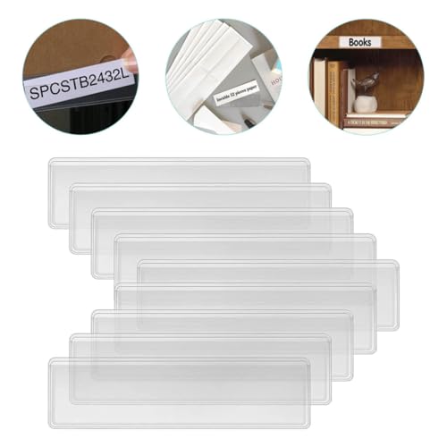 Soportes Autoadhesivos para Tarjetas de Índice Evita Pérdida de Documentos 7