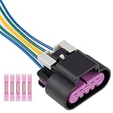 Svicari Rear Tail Light Lamp Connector Pigtail Plug Fit for Chevy GMC Isuzu Replace 88953146 15355207 116687 PT1555 PT-1555