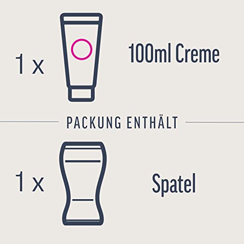 Foto von Veet Pure Haarentfernungscreme für Körper, Arme & Beine - Enthaarungscreme für trockene Haut - Minimum an Inhaltsstoffen & angenehmer Duft - 100 ml