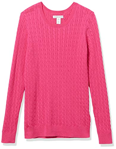 Image of Amazon Essentials Women's Lightweight Cable Knit Long Sleeve Sweater