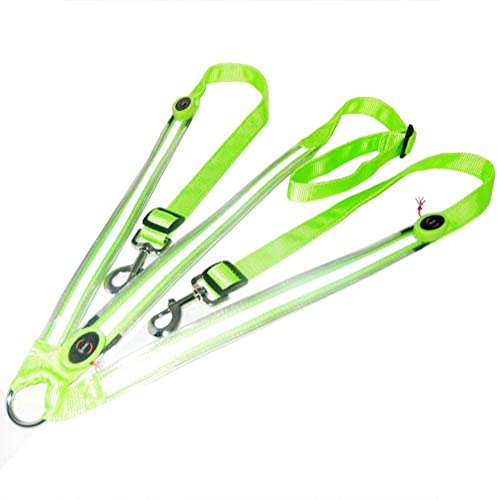 Collar ajustable LED para caballo, de alta visibilidad, para caballo, equipo de seguridad ecuestre (A)