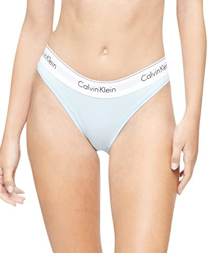 Calvin Klein Women's Modern Cotton Stretch Bikini Panty, Rain Dance, Large