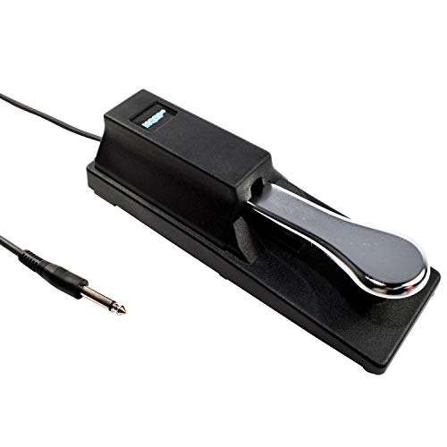 image for HQRP Sustain Pedal compatible with Casio CTK-2090 CTK-2400 CTK-4200 CT
