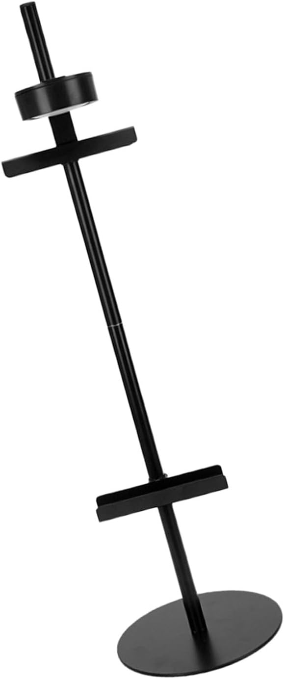 Metal Display Stand for Picture Frame Easel with Wall Painting Light Suitable for Home Offices or Gallery Use Adjustable Desktop Photo Picture Frame Holder Stand with Wall Painting Light for