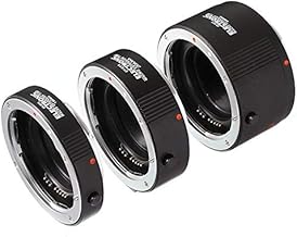 Foto4easy Macro AF Auto Focus Automatic Extension Tube Ring 13mm 20mm 36mm Set for Kenko Canon EF EF-S Lens