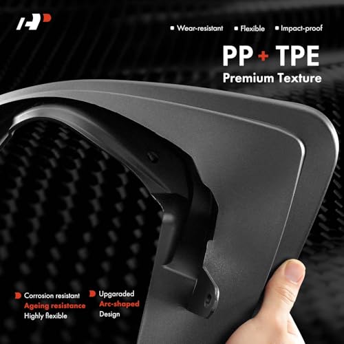 A-Premium Mud Flaps Compatible with Ford Maverick 2022 2023 2024 2025 2026 Pickup, No Drilling Required Mud Guards with Hardware Accessories, Set of 4 Front and Rear by A-Premium - Used condition - Image 6