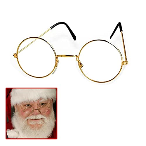 Jonami Brille Weihnachtsmann Kostümbrille Nikolausbrille...
