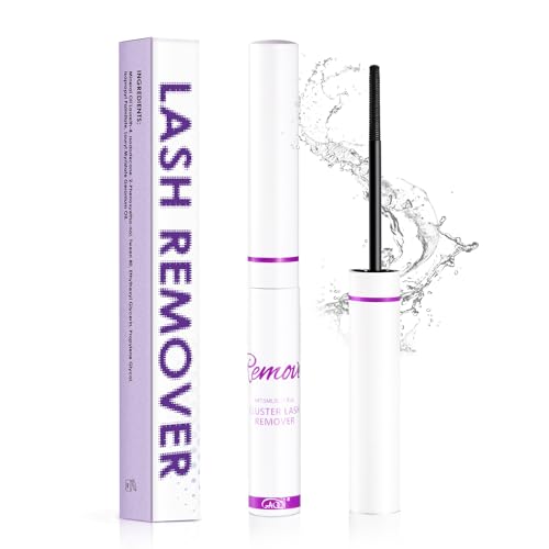Image of Eyelash Glue Remover for Lash Clusters, 5ml Gentle Lash Remover for DIY Lash Extension Remover, Quick & Easy Dissolve Adhesive Residue