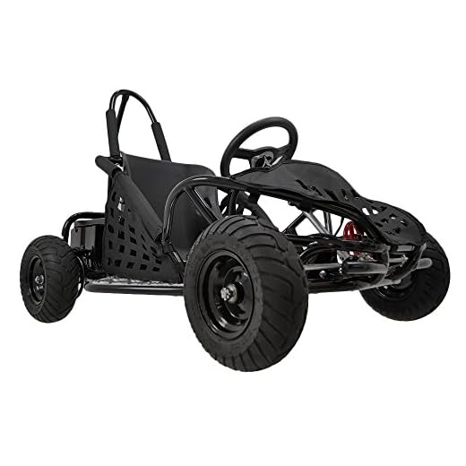 Go-Bowen XW-GGK1-BLK Gas Kids Go-Kart, Black