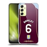 Head Case Designs Officially Licensed Aston Villa Football Club Ross Barkley 2025/26 Players Home Kit 2nd Group Hard Back Case Compatible with Samsung Galaxy A34 5G