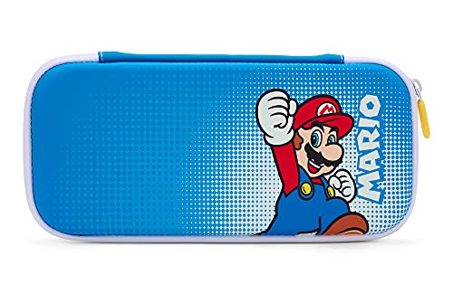 PowerA Slim Case for Nintendo Switch or Nintendo Switch Lite – Mario Pop Art, Protective Case, Gaming Case, Console Case, Accessories Storage, Officially Licensed – Nintendo Switch