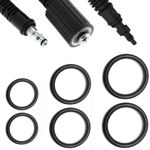 parpyon® Pièces Accessoires pour nettoyeur haute pression Lavorwash - Fasa Kit 6 joints ORING pour accessoires nettoyeurs haute pression à eau froide (kit 6 joints)