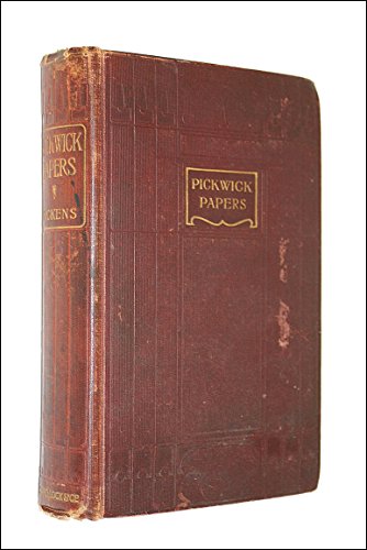 Pickwick Papers B00110NJQU Book Cover