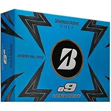 Bridgestone Golf e9 Contact Golf Balls | Two-Piece Construction | Surlyn Cover | 330 Dimple Design | Pack of 2