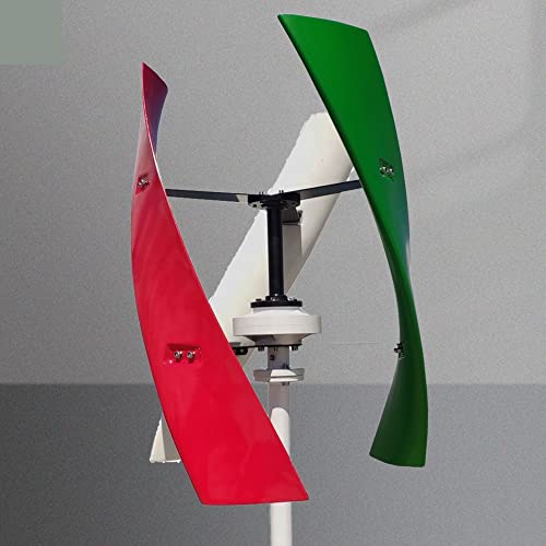 Éolienne verticale 6000W 48V blanche pour alimenter discrètement votre maison - 5