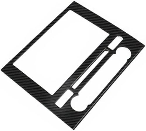 Miniatura 3 de KUNGKIC Para Porsche Macan 2014 2015 2016 cubierta del marco de la pantalla de navegación del automóvil, calcomanía del marco de la consola central,