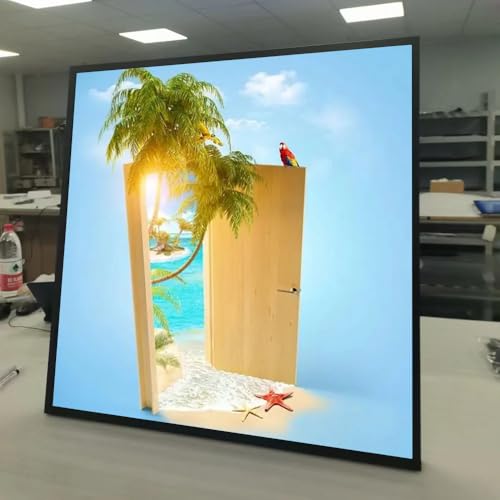 Image of 44.9 Inch (806.4x806.4mm Viewable) 1:1 Large Square LCD Display Screen for Business, Cloud /APP /USB Disk