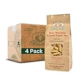 Rustichella d'Abruzzo Penne Rigate Pasta (Pack of 4), 500g Each - Classic Durum Wheat Short Pasta with Ridges - Ideal for Sauces - Cooks in 10-12 Minutes - Authentic Italian Pasta