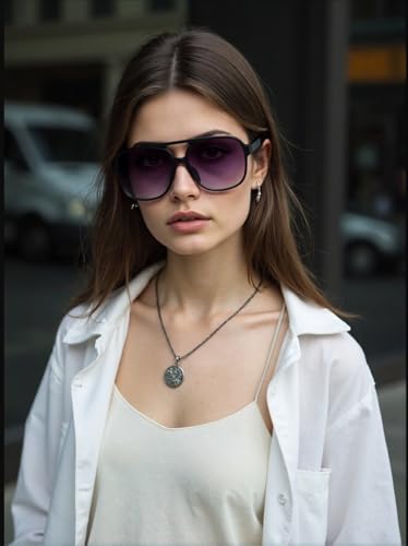 Square Aviator Sunglasses For Women,Trendy Polarized Sunglasses For Women,Ladies Sun glasses Polarized Uv Protection3