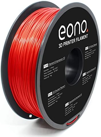 Amazon Brand - Eono 3D Printer Filament PETG Filament 1.75 mm White PETG Filament 1kg for 3D Printer & 3D Pen.