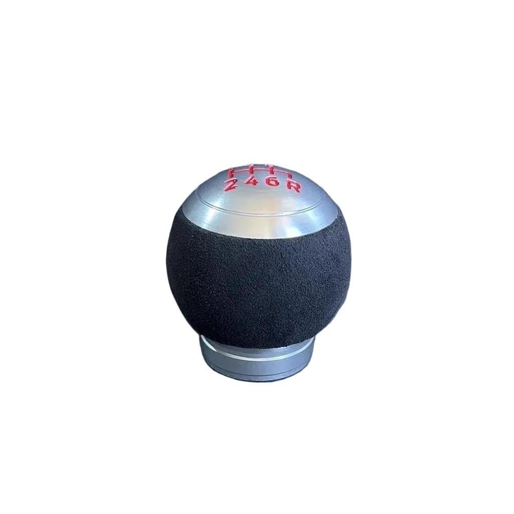 Sxqpocar Rr Anti Fur Leather 6 Speed Gear Shift Knob For Toyota Gr 86 For Gt86 For Brz For Wrx For Sti 2012-2025 Shift Lever Head(Rr)