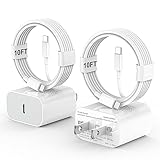 2Pack USB C Apple Fast Charger for iPad Pro 12.9/11 in 2022/2021/2020/2018,iPad 10th,iPad Air 4th/5t