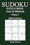 300 Easy to Medium Sudoku Puzzle Book