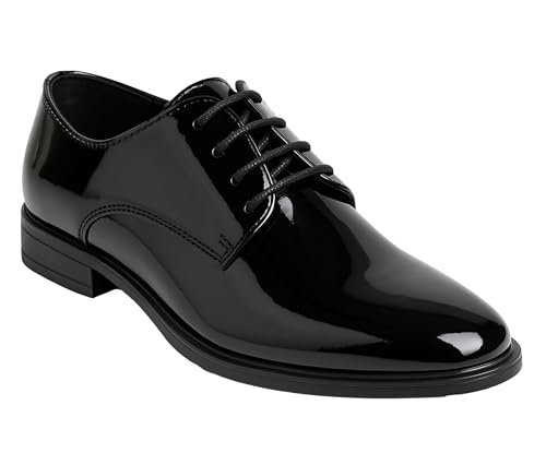 Chaussures habillées SIRRI Garçons Derby Brevet au fini brillant haut de gamme