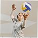 BESPORTBLE Soft Indoor Volleyball for Training and Matches Multi Design for Sports Practice and Competitions Standard Enhanced Ball Control and Visibility