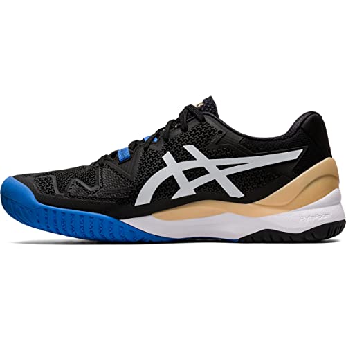 Tennisschuhe für Herren Asics Gel-Resolution 8 in Schwarz/Weiß