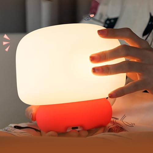 Veilleuse en silicone champignon, le cadeau de chambre parfait - 6