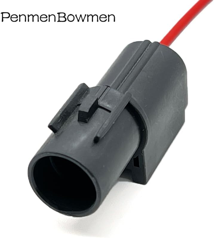 Boicus Wiring Connecting Terminals - 1Pin PB625-01027 PB623-01020 Car KUM Compressor Engine Plug Wiring Harness Electronic Connector For Mitsubishi For Hyundai - (Color: 1Pin Male, Package: 20 Pcs)