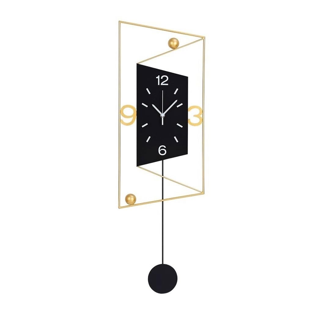 EINES Silent Decorative Wall Clock Personalized Clock Wall Clock Living Room Wall Decoration Wall Clock Home Creative Silent Fashion Quartz Clock Easy to Read