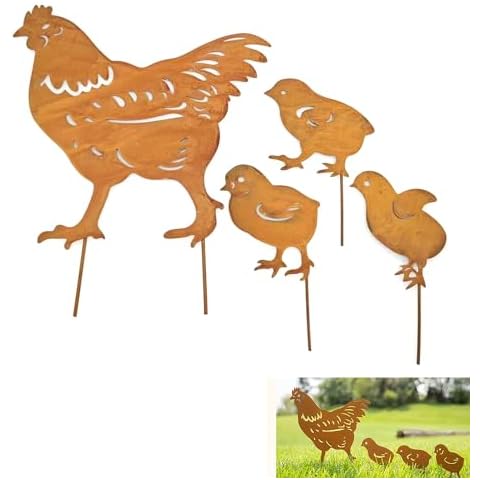 ZAHD Décoration de Jardin Poule Cover