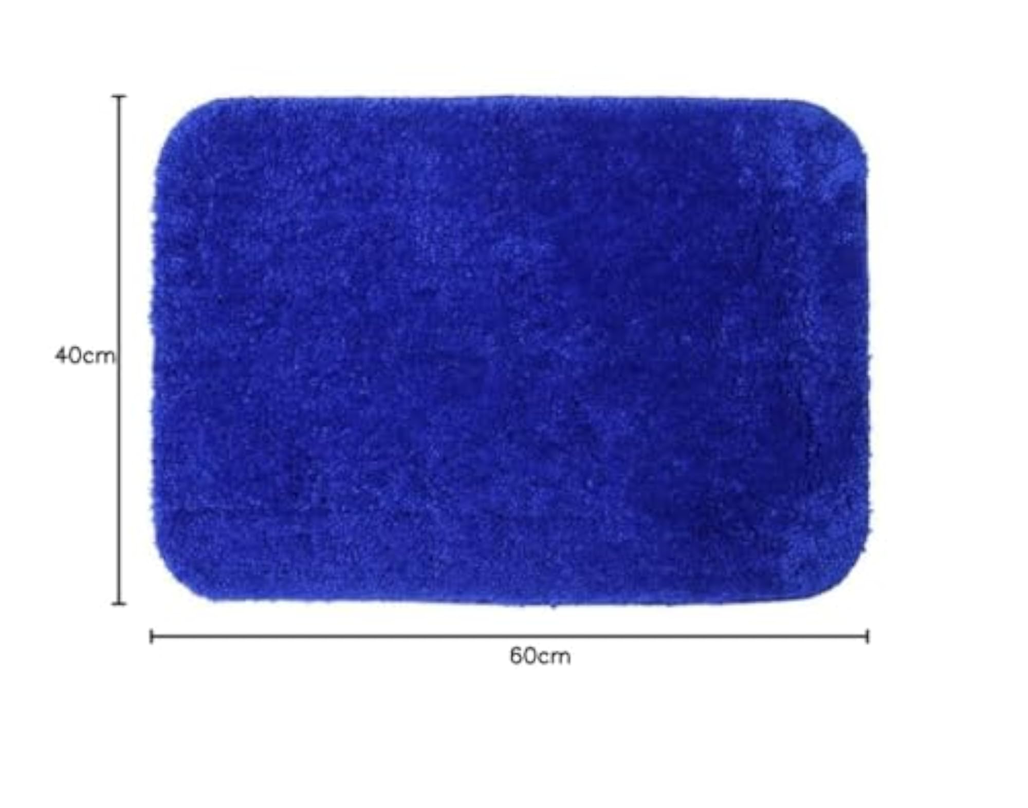 Microfiber Striped Anti-Skid Bath Mat