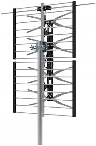 PrimeCables® 65 Miles Range High Gain VHF/UHF Combo HD TV Outdoor Antenna