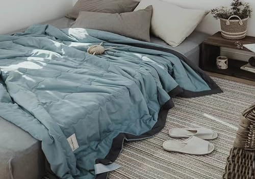 🌾 COPRILETTO MULTIUSO : Questa trapunta è bella e pratica. Semplice ed elegante, può essere utilizzata come coperta, trapunta, copriletto, rende la vostra camera da letto più bella, vi dà uno stile diverso.